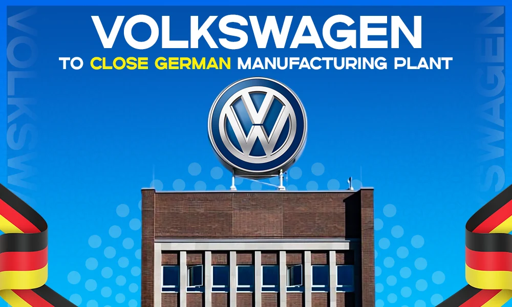 volkswagen to close german manufacturing plant