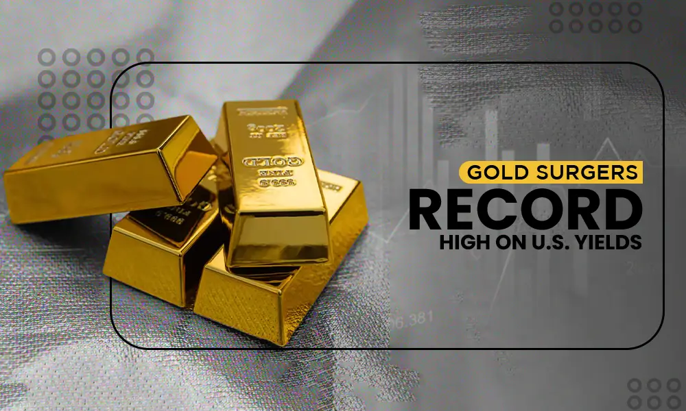 Gold hits record